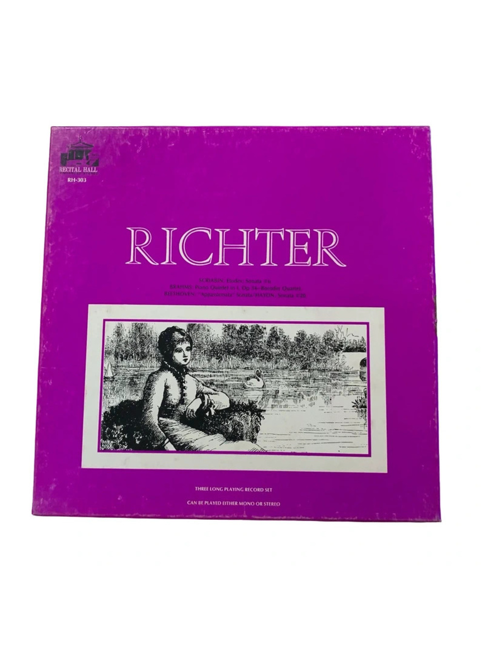 Sviatoslav Richter - Recital Hall RH-303 3-LP Box Set